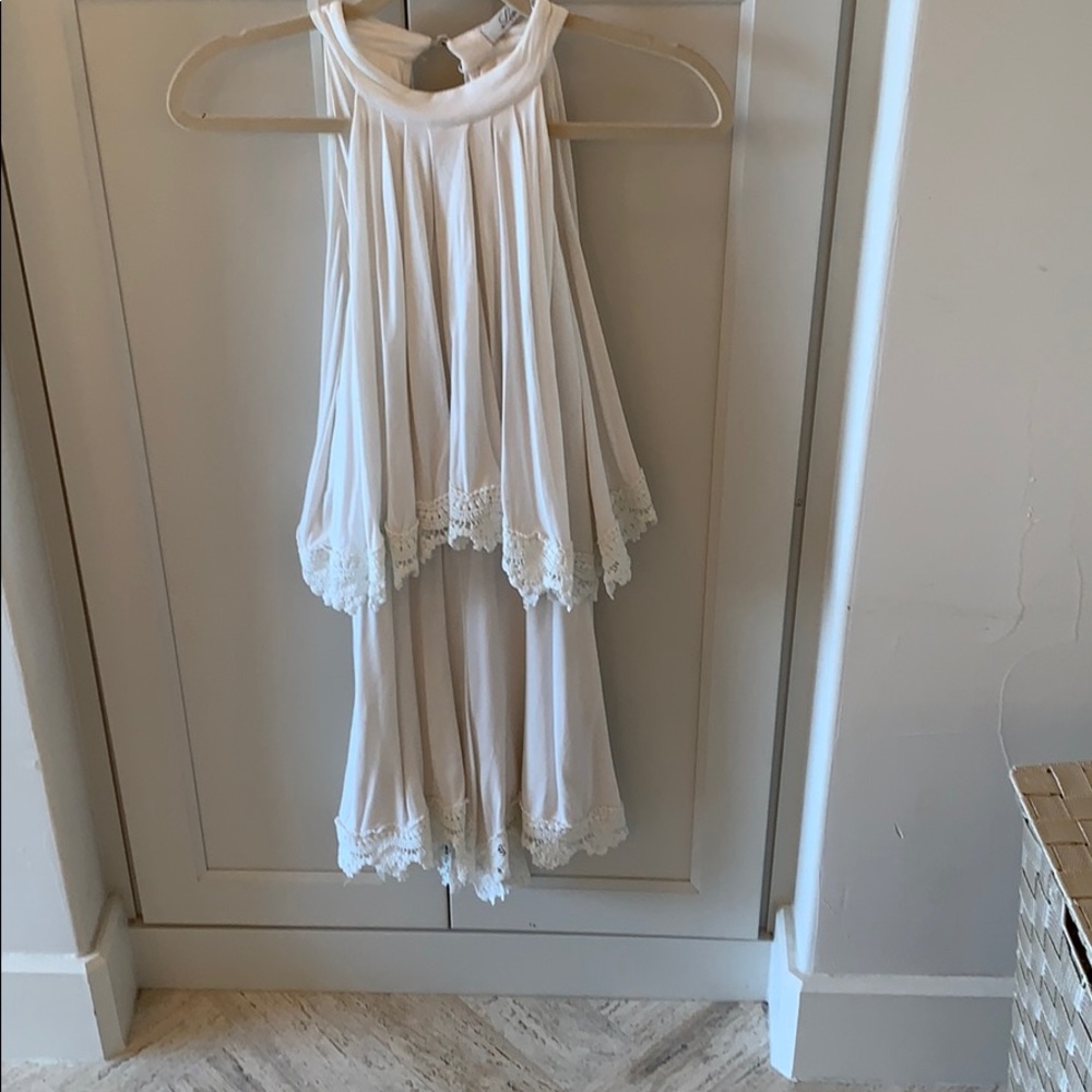 Nikki romper in ivory